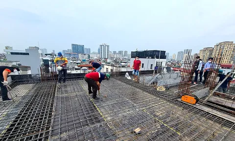 Hà Nội: "Trảm" nhiều công trình vi phạm xây dựng tại quận Cầu Giấy