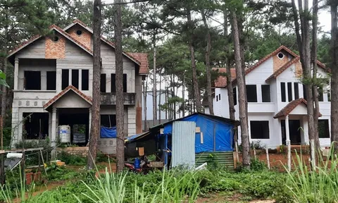 Vi phạm luật đất đai ở dự án xây biệt thự sinh thái Măng Đen