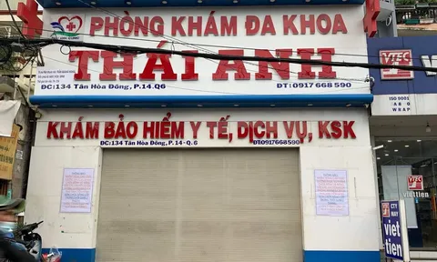 Dính hàng loạt sai phạm, Phòng khám Đa khoa Thái Anh bị tước giấy phép hoạt động