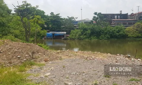 Ninh Bình: Doanh nghiệp ngang nhiên san lấp lòng sông để làm khu du lịch